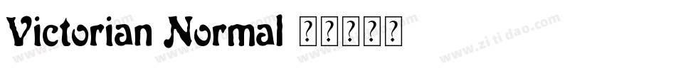 Victorian Normal字体转换